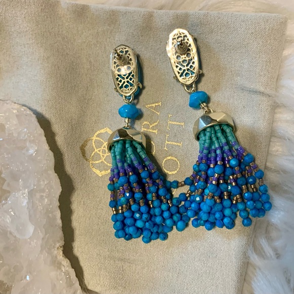 Kendra Scott Dove Statement Earrings - Picture 3 of 3